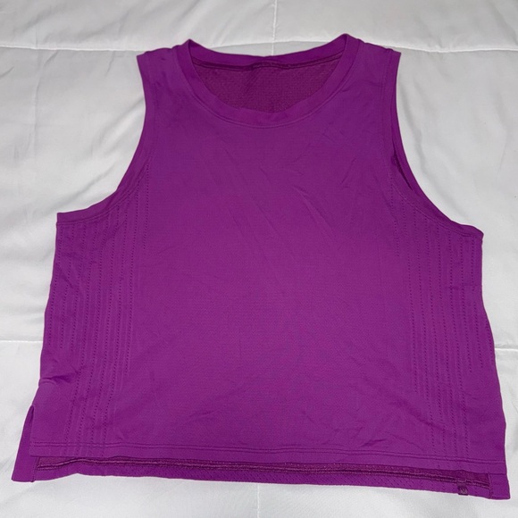 lululemon athletica Tops - lululemon athletica Vibrant Purple Muscle Tee